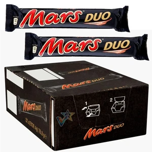 Mars Caramel Nougat & Milk Chocolate Snack Bar Duo 78.8g